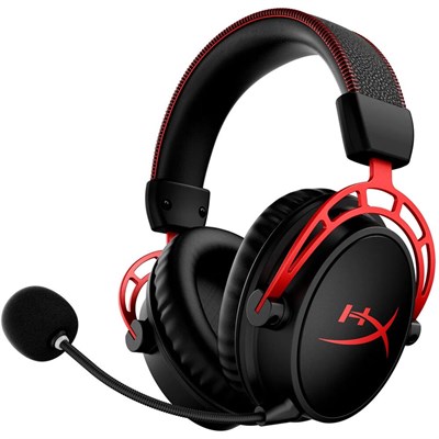 HyperX Cloud Alpha Wireless Gaming Headset | Long Battery Life | Black and Red