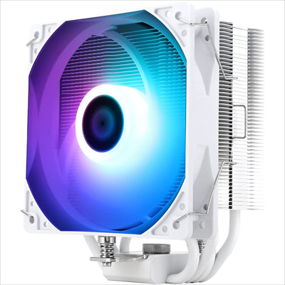 White ARGB Thermalright Assassin X 120 CPU Cooler with AGHP Technology
