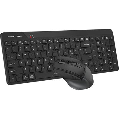 A4Tech FG2400 Air2 Wireless QuietKey Combo Set in Black