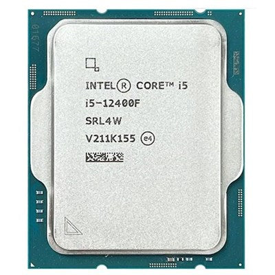 Intel Core i5-12400F Processor | 6 Cores | 12 Threads | LGA 1700  | Tray Pack