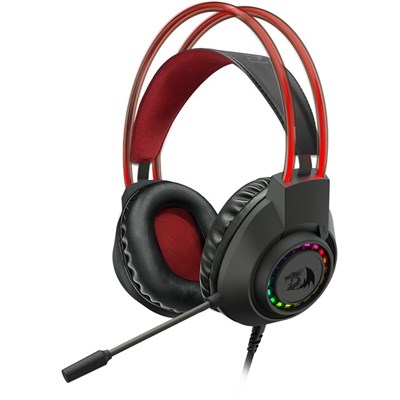 Redragon Scream RGB Gaming Headset H231RGB Black - Stylish Comfort for Gamers