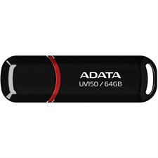ADATA UV150 Unidad Flash Drive 64GB USB 3.2 Black