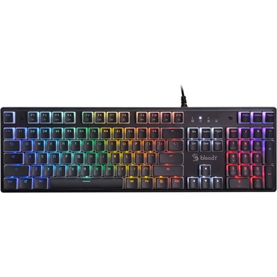 BLMS Red Plus Mechanical Switch RGB Gaming Keyboard | Pudding Black