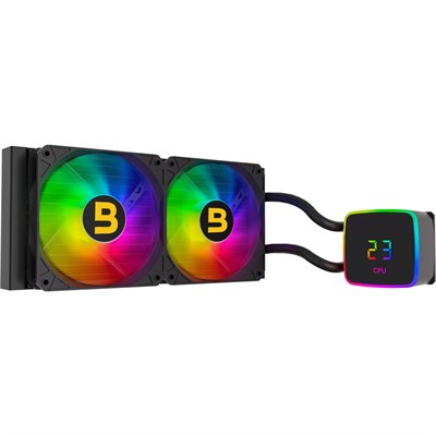 Boost Hydra Pro Premium 240mm CPU Liquid Cooler with PWM + ARGB Fan Connector