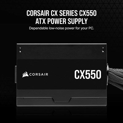 Corsair CX550 550W 80 PLUS Bronze ATX Power Supply