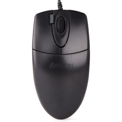 A4Tech OP-620D Wired Mouse - Black | Hyper-Fast Scrolling & 1000 DPI