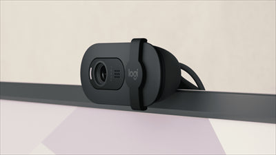 Logitech BRIO 105 FHD 1080p Business Webcam with Auto Light Balance and Privacy Shutter