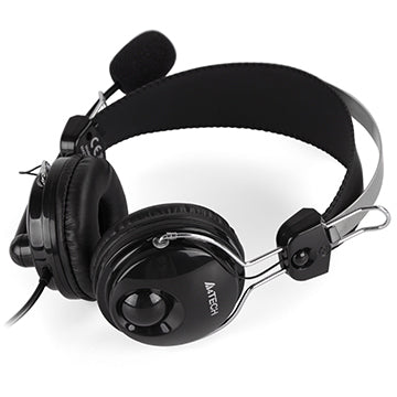 A4Tech HU-7P ComfortFit Stereo USB Headset - Superior Sound and Comfort