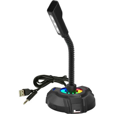 HP DHP-1100C Desktop Microphone with RGB Light Effect