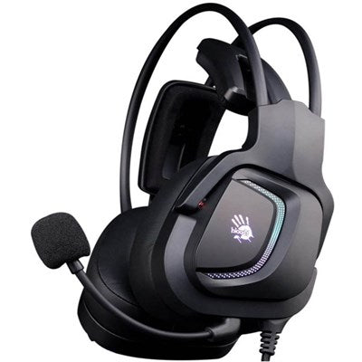 Immersive Bloody G575 Virtual 7.1 Surround Sound Gaming USB Headset in Black