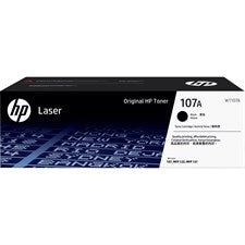 Original HP 107A Black Laser Toner Cartridge - W1107A