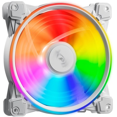 XPG HURRICANE 140 ARGB PWM White Case Fan for Efficient Cooling Performance