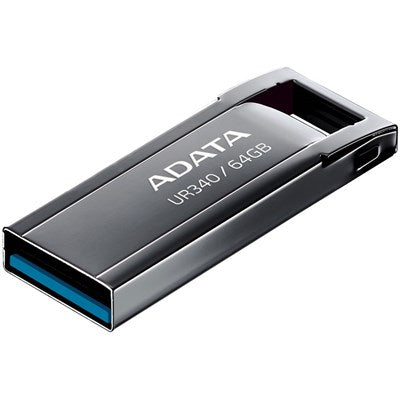 ADATA Royal UR340 64GB USB Flash Drive | Waterproof, Fast USB 3.2, Metal Design