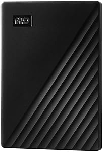 WD My Passport 1TB External USB 3.0 Portable Hard Drive - Black