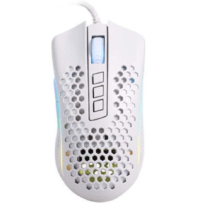 Redragon M808W Storm Lunar Rgb Gaming Mouse “ 12400 Dpi, Lightweight White