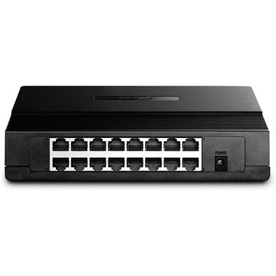 TP-LINK TL-SF1016D 16-Port Desktop Switch - Fast Ethernet Unmanaged Switch