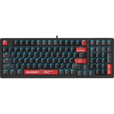 Bloody AT98 Alpha Optical Switch Keyboard | Red Gaming Keyboard