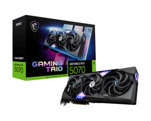 MSI GeForce RTX 5070 12G GAMING TRIO OC Video Graphics Card, G5070-12GTC