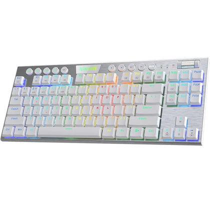 Redragon K621W Horus Tkl Rgb Wireless Gaming Keyboard “ White