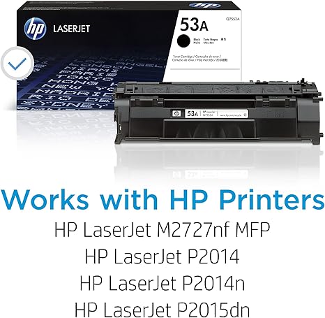 HP 53A Black  LaserJet Toner Cartridge - Made In China