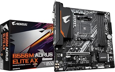 Gigabyte B550M AORUS ELITE AMD B550 Motherboard Rev 1.3 DDR4