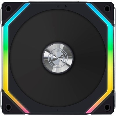 Lian Li Uni Fan SL120 V2 RGB Reverse Blade Daisy-Chain Fan - Black