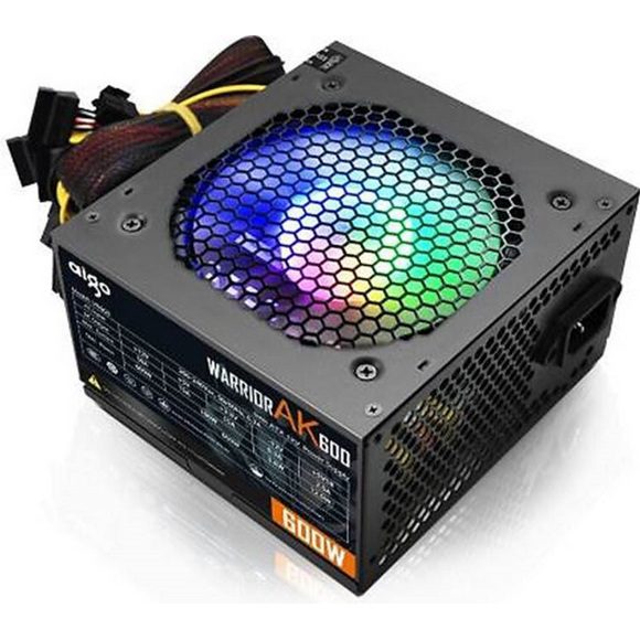 Darkflash Aigo Ak600 Warrior 600W Rgb Psu ? 80+ Bronze, Full Modular