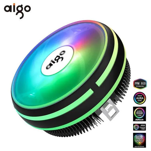 Darkflash Aigo Lair Cpu Cooler - 120Mm Rgb Silent Cooling