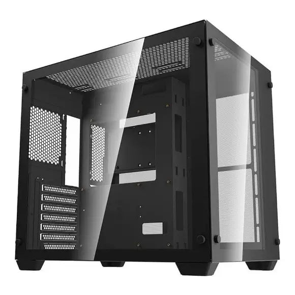 Darkflash Aigo C285 Tempered Glass Atx Gaming Case - Black