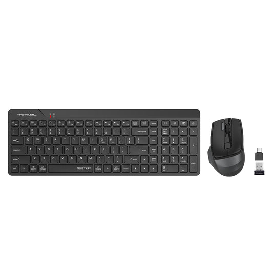A4tech 2.4g Wireless Quietkey Combo