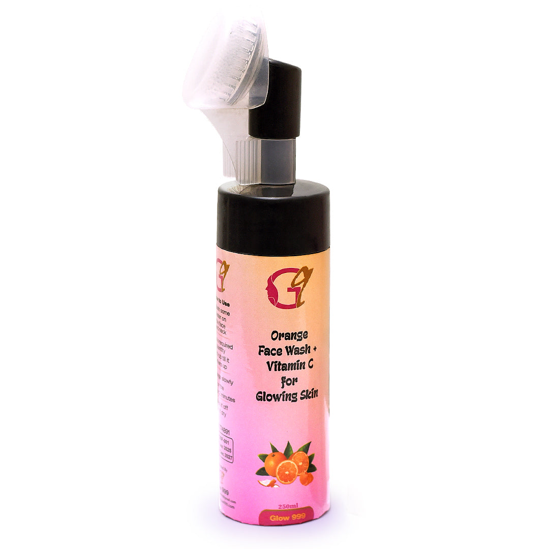 G9's Orange Face Wash + Vitamin C for Glowing Skin
