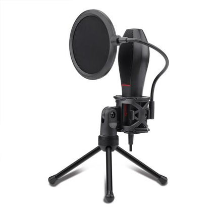 Redragon Gm200 Quasar Gaming Stream Mic “ Usb Condenser With Rgb