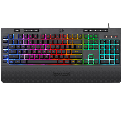 Redragon K512 Shiva Rgb Gaming Keyboard “ Membrane, Backlit, 104-Key