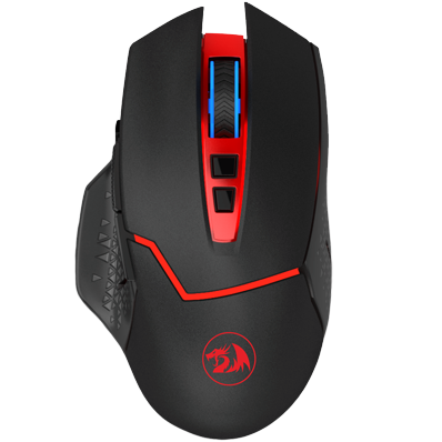Redragon M690 Mirage Wireless Gaming Mouse “ 4800 Dpi, 8 Buttons, Black