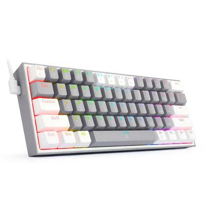 Redragon K616 Fizz Pro Rgb Wireless Mech Keyboard “ 61 Keys, Red Switches