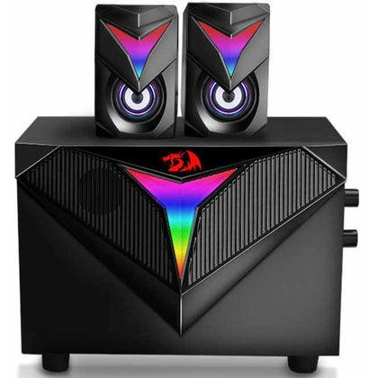 Redragon Gs700 Toccata Stereo Gaming Speakers “ 50W Power, Rgb Lighting