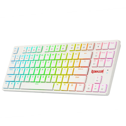 Redragon K539W Anubis Wireless Rgb Mech Keyboard “ White
