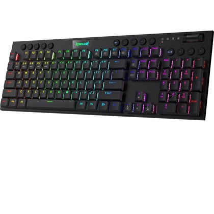 Redragon K618 Horus Pro Wireless Rgb Mech Keyboard “ Black