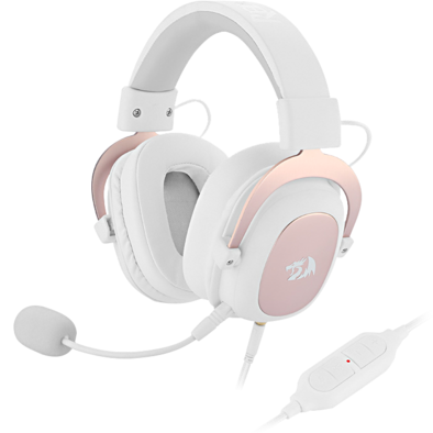 Redragon H510W Zeus 2 Gaming Headset “ 7.1 Surround Sound, White