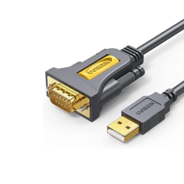 Ugreen 20222 Usb To Db9 Rs-232 Adapter Cable (2 Meters)