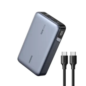 Ugreen 25188 Nexode 100W Power Bank 20000Mah Usb C 3-Port Pd Fast Charging Battery Pack Digital Display For Macbook, Ipad, Iphone 16