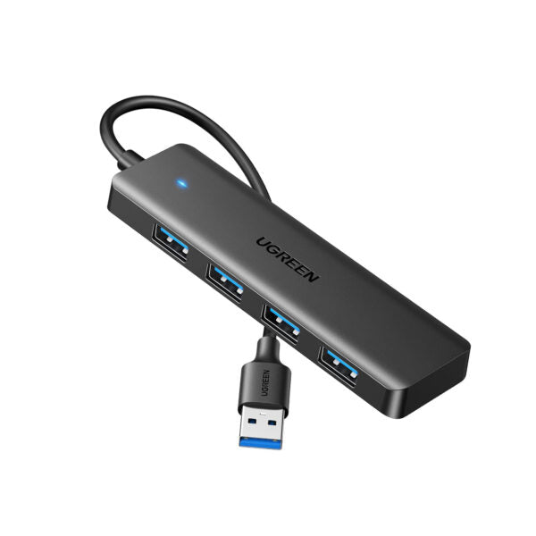 Ugreen 25851 Usb 3.0 Hub 4 Ports Usb A Splitter Ultra-Slim Usb Expander