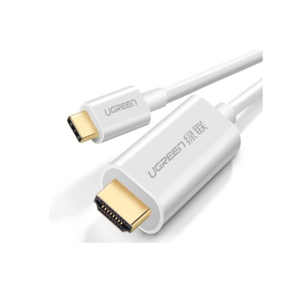 Ugreen 30841 Usb-C To Hdmi Cable (4K@60Hz) 1.5 Meter (White)