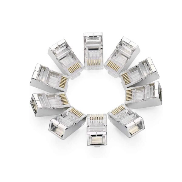 Ugreen 50247 Rj45 Cat6 Crystal Connectors (50 Pieces)