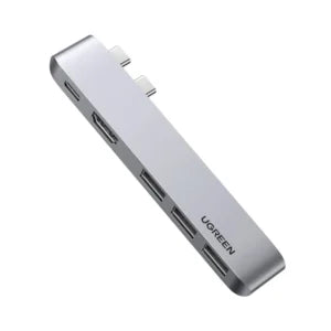 Ugreen 60559 5 In 1 Macbook Hub Usb-C To 4K Hdmi Thunderbolt 3 Pd 100W