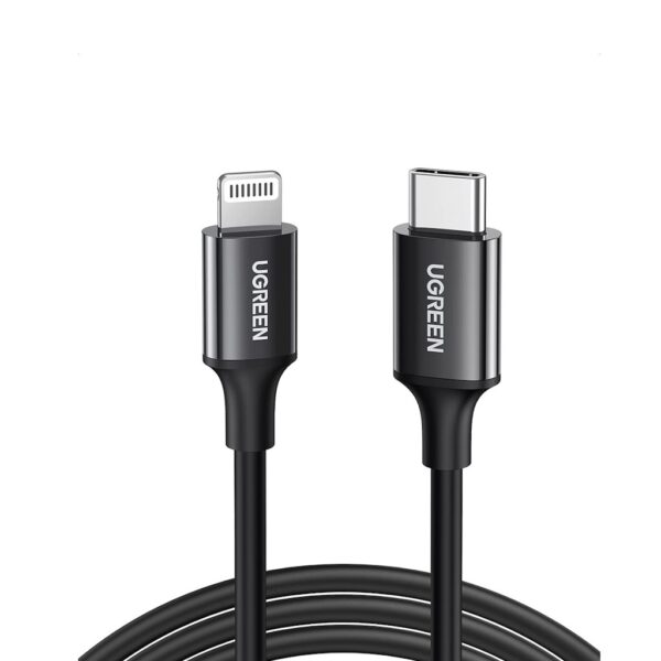 Ugreen 60751 Usb-C To Lightning Cable: Charge 2X Faster With Mfi Certification & Rapid 3A Pd Charge