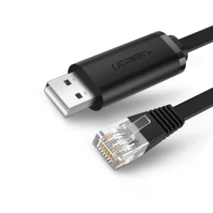 Ugreen 60813 Usb Console Cable (3 Meter) Usb 2.0 To Rj45 With Rs232 Ftdi Chip Console Cable