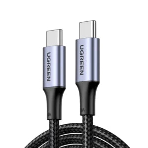 Ugreen 70428 Type-C To Type-C Cable Aluminum Braided With 100W Power Delivery (1.5 Meters)