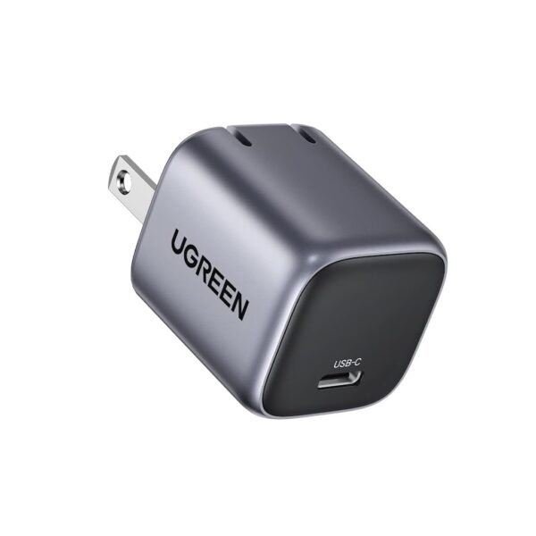 Ugreen 90902 Nexode Usb-C 20W Gan Fast Charger (Gray) Us Plug