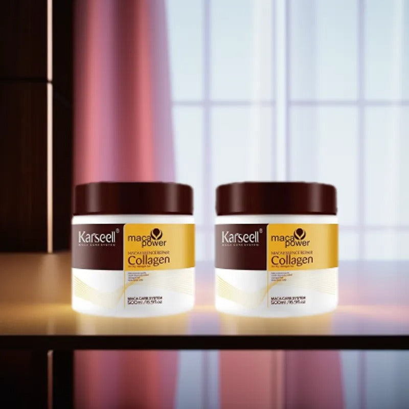Pack Of 2 | Karseell Hair Mask Collagen Treatment Cream 16.9 OZ 500ml